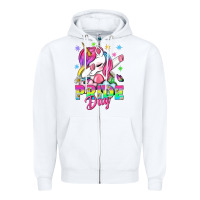 White Pride Day LGBTQ Zipper Hoodie - BundleAndBundleShop