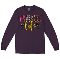 Plum race life Long Sleeve Tee - JahusDesignShop