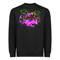 Black summer night Heavyweight Sweatshirt - NancyCooperArtShop