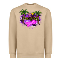 Mushroom summer night Heavyweight Sweatshirt - NancyCooperArtShop
