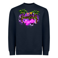 Navy summer night Heavyweight Sweatshirt - NancyCooperArtShop