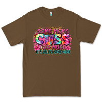 Cacao some moms cuss too much it's me i'm some moms Premium Tee - Zillion Design Studio