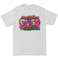 Dove Grey some moms cuss too much it's me i'm some moms Premium Tee - Zillion Design Studio