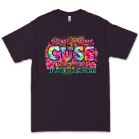 Plum some moms cuss too much it's me i'm some moms Premium Tee - Zillion Design Studio