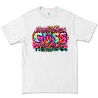 White some moms cuss too much it's me i'm some moms Premium Tee - Zillion Design Studio