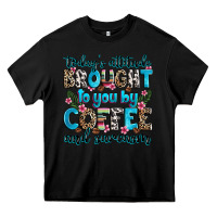 Black today's attitude brought to you by coffee and sarc Heavy Core Tee - Zillion Design Studio