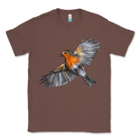 Chestnut Flying American Robin Classic Tee - LillyAllenDesigns