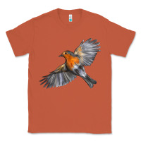 Copper Flying American Robin Classic Tee - LillyAllenDesigns