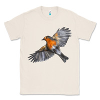 Natural Flying American Robin Classic Tee - LillyAllenDesigns