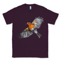 Plum Flying American Robin Classic Tee - LillyAllenDesigns