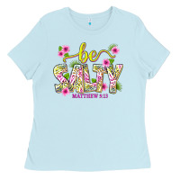 Baby Blue summer be salty matthew 5 13 Ladies Tee - texasbilliewilder