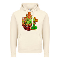 Vintage Artic christmas cookie cupcake Vintage Hoodie - AdoDesignShop