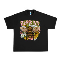 Black bee kind Urban Heavy Tee - NancyCooperArtShop