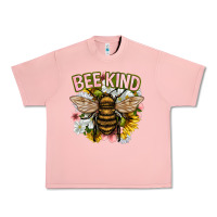 Salmon bee kind Urban Heavy Tee - NancyCooperArtShop