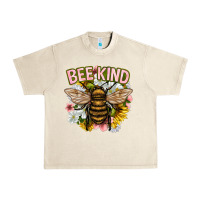 Sandshell bee kind Urban Heavy Tee - NancyCooperArtShop