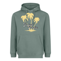 Sage Tropical Paradise Heavyweight Hoodie - Bettercallsaul