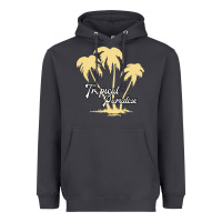 Smoke Tropical Paradise Heavyweight Hoodie - Bettercallsaul
