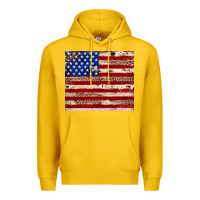 Lemon American flag leopard cowhide Premium Hoodie - JahusDesignShop