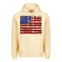 Pina Colada American flag leopard cowhide Premium Hoodie - JahusDesignShop