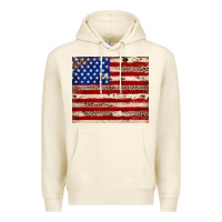Sandshell American flag leopard cowhide Premium Hoodie - JahusDesignShop