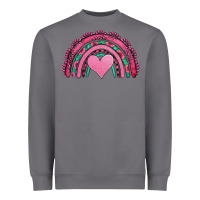 Storm valentines day pink gemstones rainbow Heavyweight Sweatshirt - Jasminsmagicworld