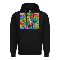 Black Pride LGBTQ+ Peace Tumbler Zipper Hoodie - BundleAndBundleShop