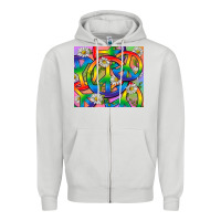 Dove Grey Pride LGBTQ+ Peace Tumbler Zipper Hoodie - BundleAndBundleShop