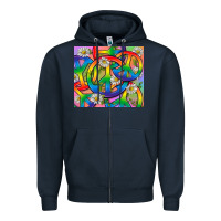 Navy Pride LGBTQ+ Peace Tumbler Zipper Hoodie - BundleAndBundleShop