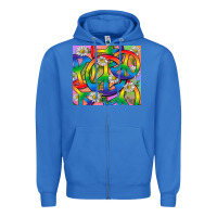 True Royal Pride LGBTQ+ Peace Tumbler Zipper Hoodie - BundleAndBundleShop