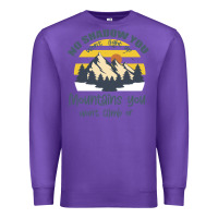 Purple Christian No Shadow You Wont Light Up No Mountain Premium Sweatshirt - Bettercallsaul