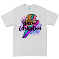 Dove Grey special eduation teacher lightning bolt Premium Tee - Zillion Design Studio