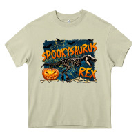 Mossy Spooky Saurus Rex Heavy Core Tee - texasbilliewilder