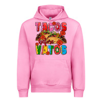 Fuchsia Pink tacos before vatos olivia Urban Hoodie - OliviaCreatesArt