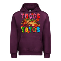 Mauve Wine tacos before vatos olivia Urban Hoodie - OliviaCreatesArt