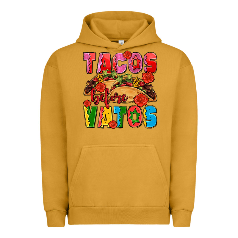Tacos Before Vatos Olivia Urban Hoodie by OliviaCreatesArt | Teevron