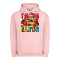 Pigment Salmon tacos before vatos olivia Urban Hoodie - OliviaCreatesArt