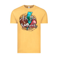 Vintage Mustard tis the season football helmet Vintage Tee - AdoDesignShop