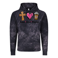 Cloud Black jesus love coffee Vintage Hoodie - Jasminsmagicworld