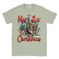 Matcha my first christmas baby safari animals Classic Tee - LillyAllenDesigns