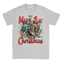 Moon Dust my first christmas baby safari animals Classic Tee - LillyAllenDesigns