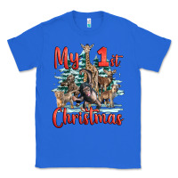True Royal my first christmas baby safari animals Classic Tee - LillyAllenDesigns