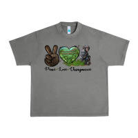 Tornado Peace Love Chimpanzee Urban Heavy Tee - LillyAllenDesigns