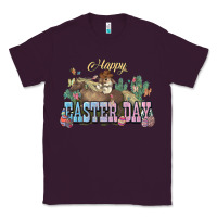 Plum Happy Easter Day Rodeo Classic Tee - NancyCooperArtShop
