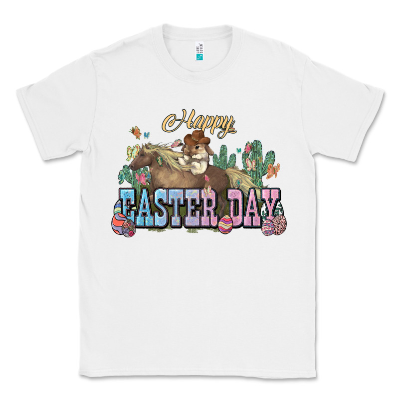 Happy Easter Day Rodeo Classic Tee by NancyCooperArtShop | Teevron