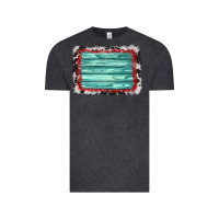Vintage Black cowhide bandana wood background Vintage Tee - AdoDesignShop