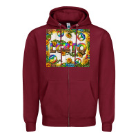 Burgundy Western LGBTQ+ Tumbler Zipper Hoodie - BundleAndBundleShop