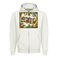 Oatmeal Heather Western LGBTQ+ Tumbler Zipper Hoodie - BundleAndBundleShop