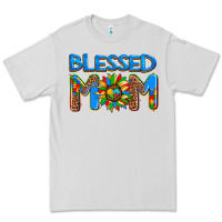 Dove Grey blessed mom autism Premium Tee - AdoDesignShop