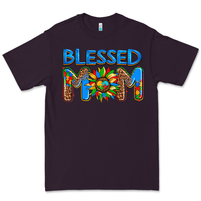 Blessed Mom Autism Premium Tee by AdoDesignShop | Teevron
