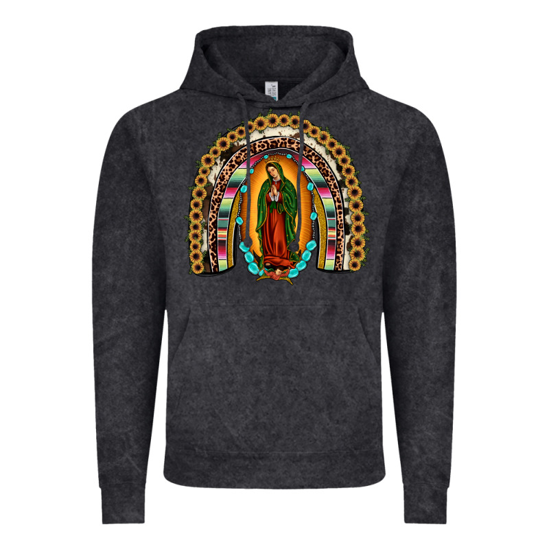 Our Lady Of Guadalupe Rainbow Vintage Hoodie by JahusDesignShop | Teevron